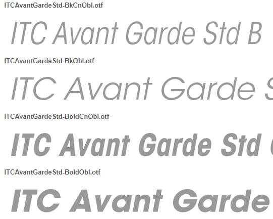 Itc Avant Garde Font Free Download Mac